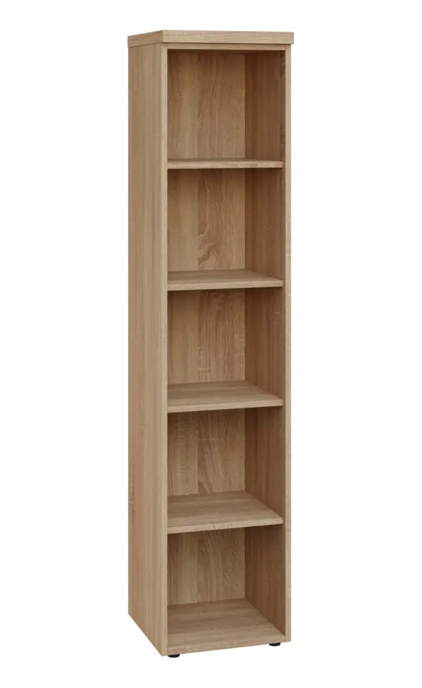 SIN 5 - 4N kancelářská skříň, nika, 1820x400x400, dub bardolino